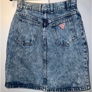 Vintage Marciano Guess Denim Skirt